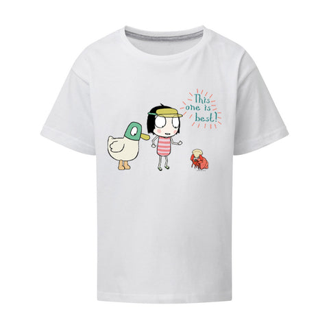 Sarah & Duck "This one is best!" T-Shirt