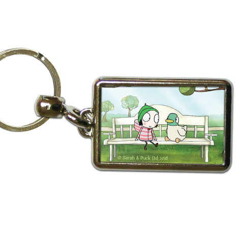 Sarah & Duck Keyring