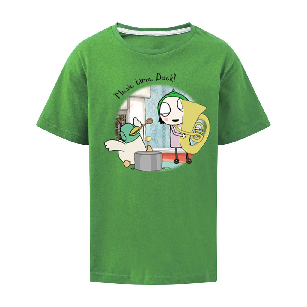 Sarah & Duck Music Time, Duck! T-Shirt