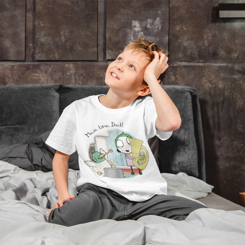 Sarah & Duck Music Time, Duck! T-Shirt