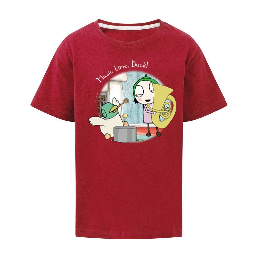 Sarah & Duck Music Time, Duck! T-Shirt
