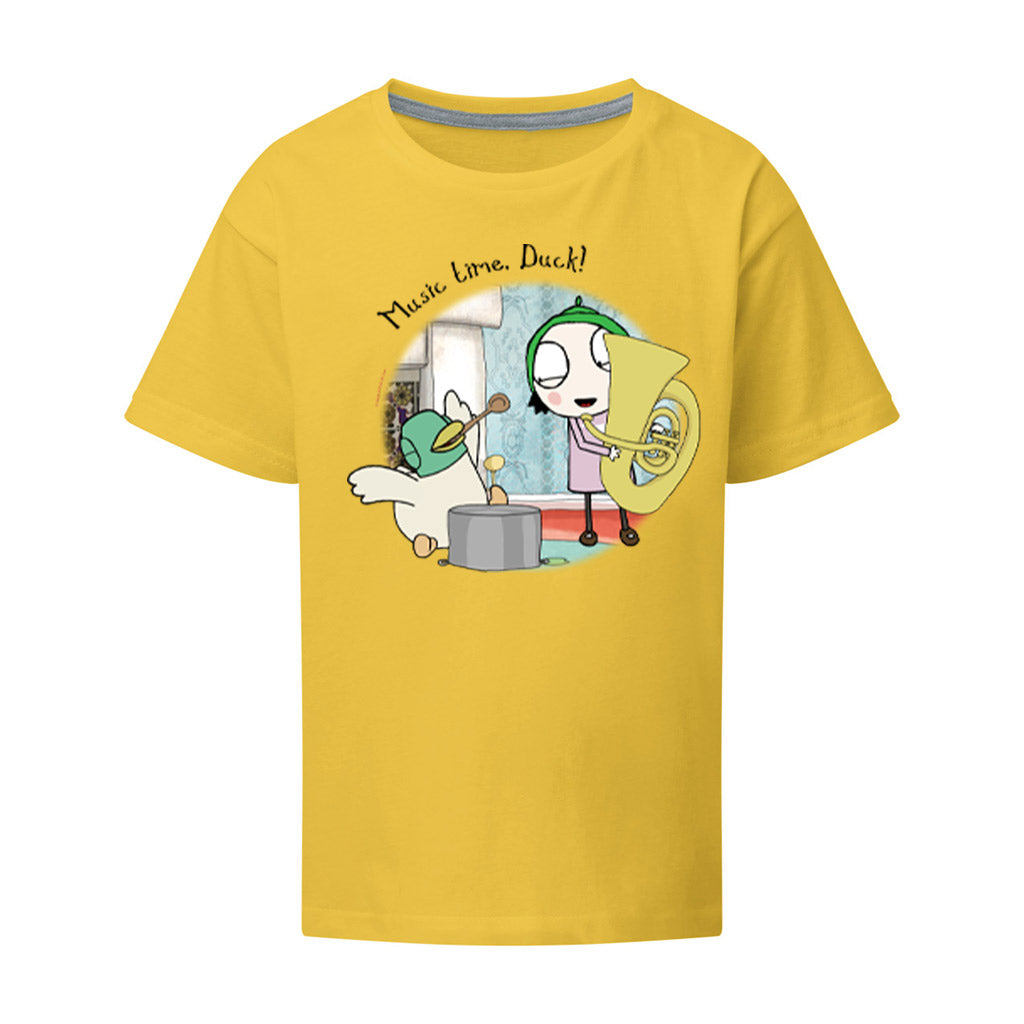 Sarah & Duck Music Time, Duck! T-Shirt