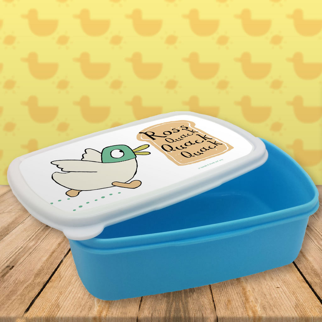 Personalised Quack Quack Quack Lunch Box