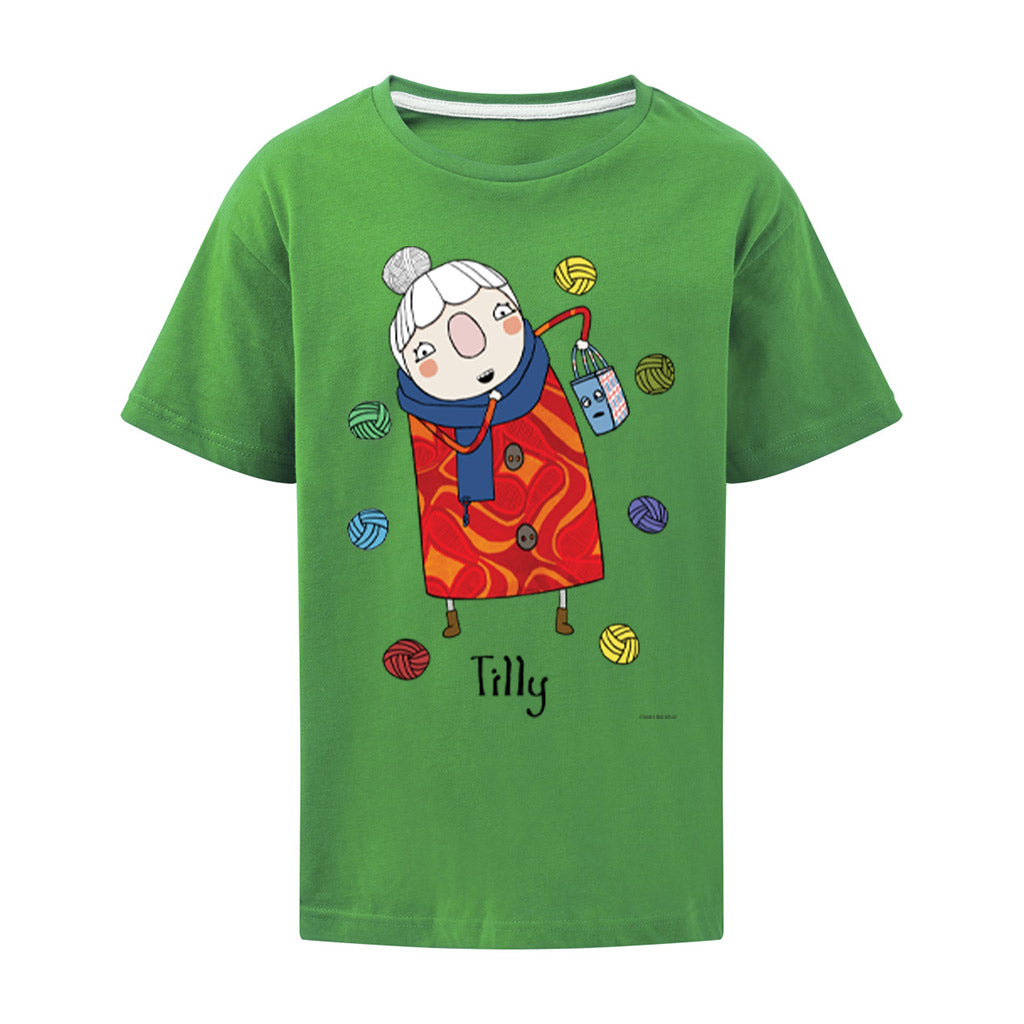 Personalised Scarf Lady T-Shirt