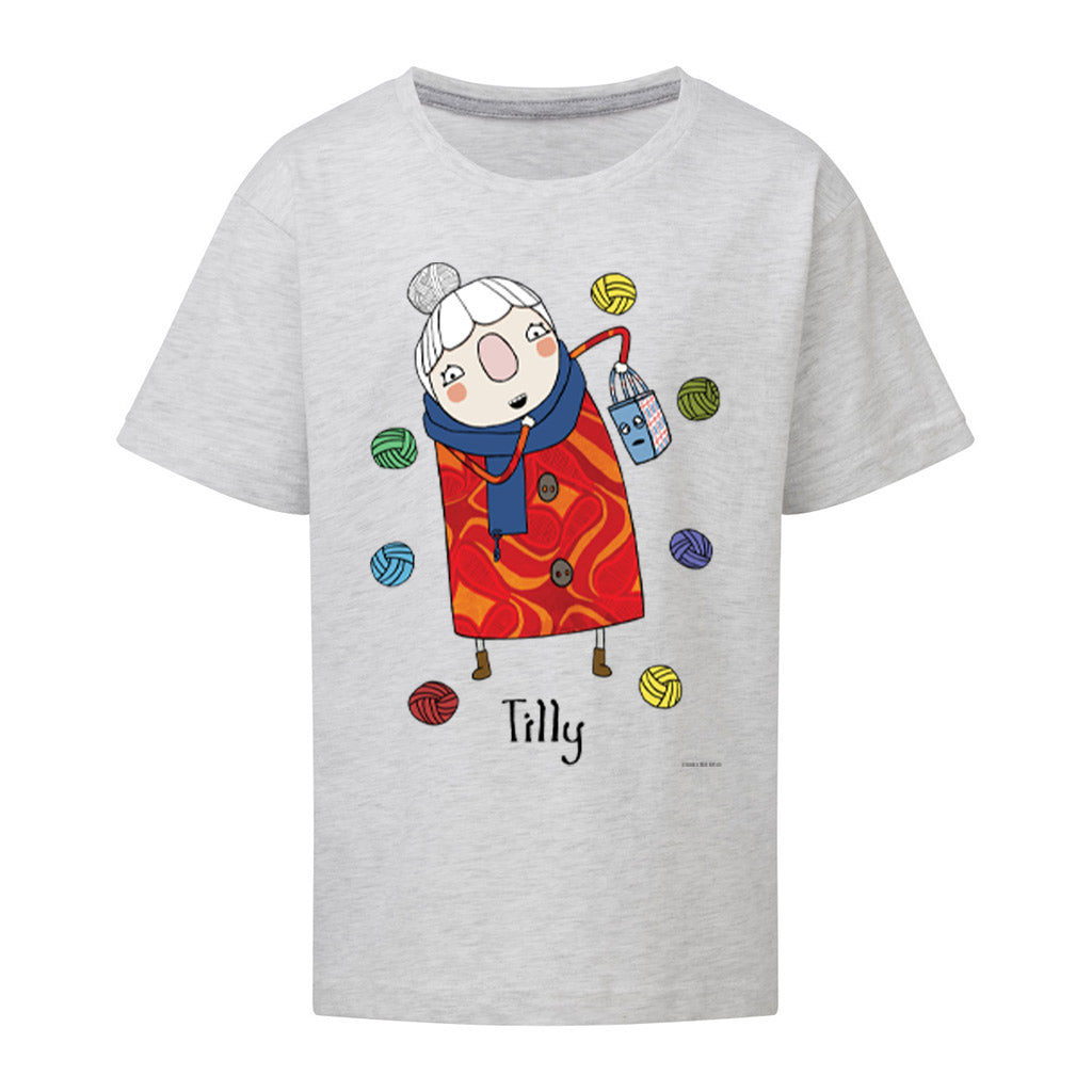 Personalised Scarf Lady T-Shirt