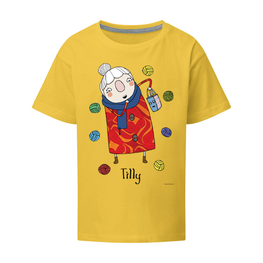Personalised Scarf Lady T-Shirt