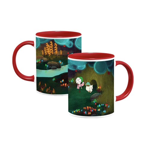 Sarah & Duck Lights Colour Insert Mug