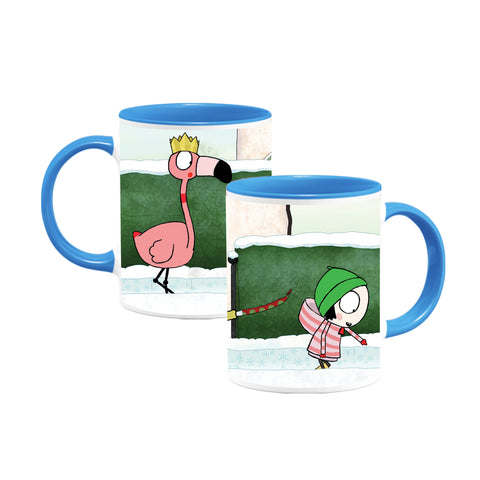 Sarah & Duck Following the Trail Colour Insert Mug