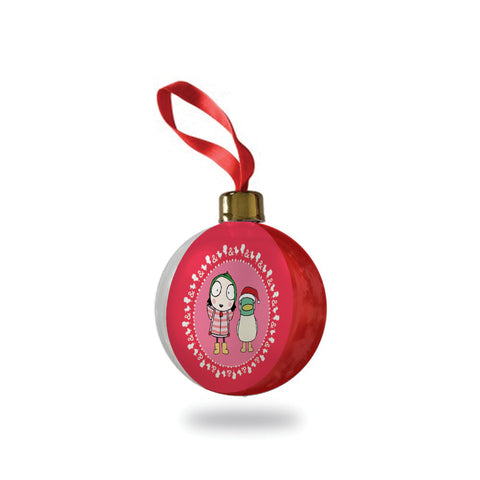 Sarah & Duck Christmas Bauble