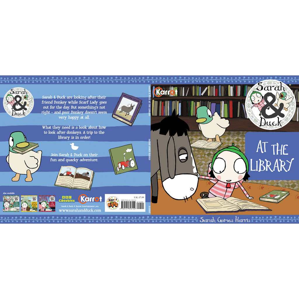 Sarah & Duck At The Library: An Adventure in Friendship and Books