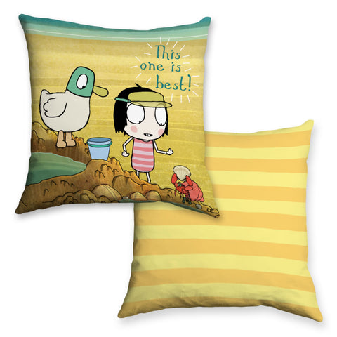 Sarah & Duck "this one is best" Cushion 