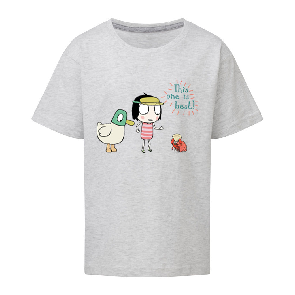 Sarah & Duck "This one is best!" T-Shirt