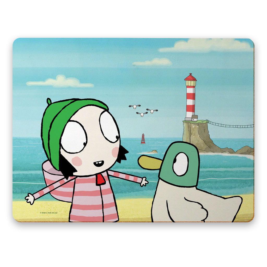Sarah & Duck by the Seaside Placemat
