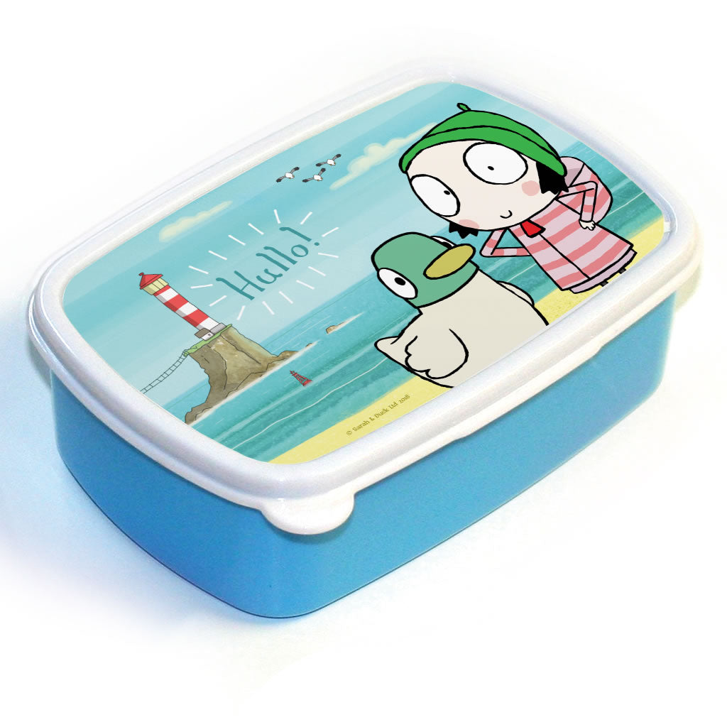 Hullo! Blue Sarah and Duck Lunch Box
