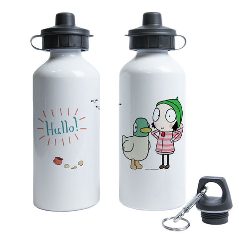 Hullo! Sarah and Duck Water Bottle