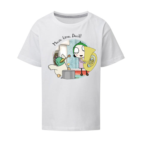 Sarah & Duck Music Time, Duck! T-Shirt