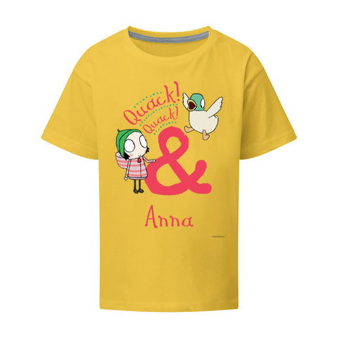 Personalised Quack! Quack! T-Shirt