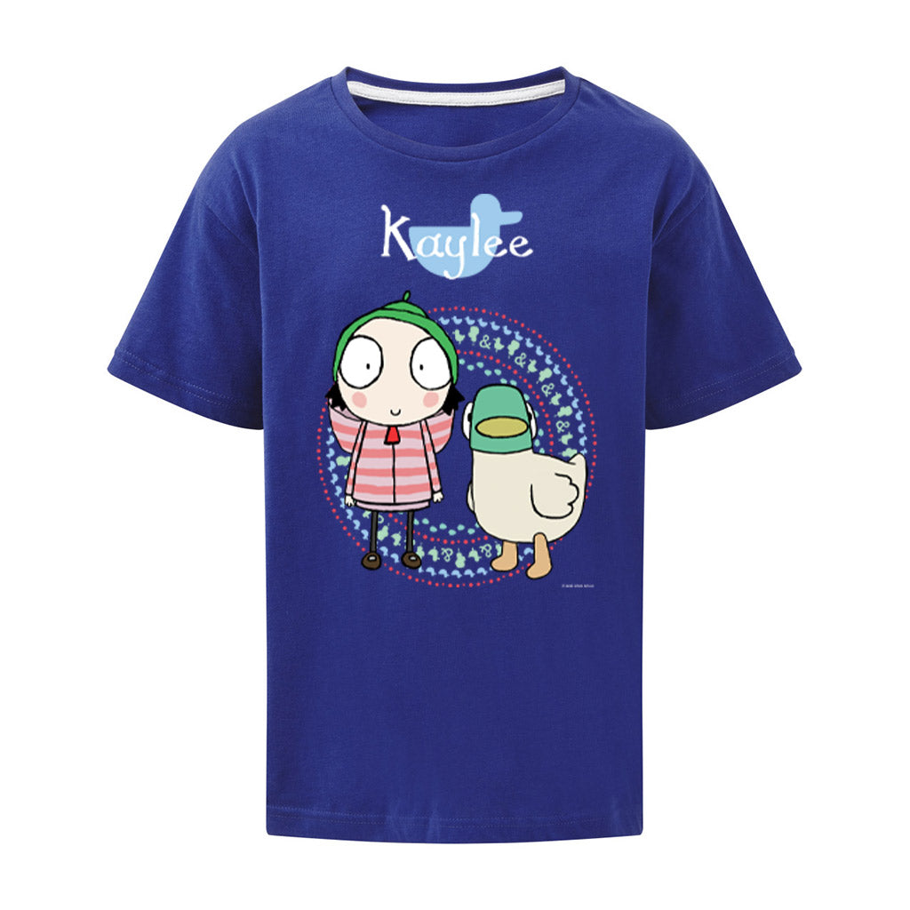Personalised Sarah & Duck T-Shirt