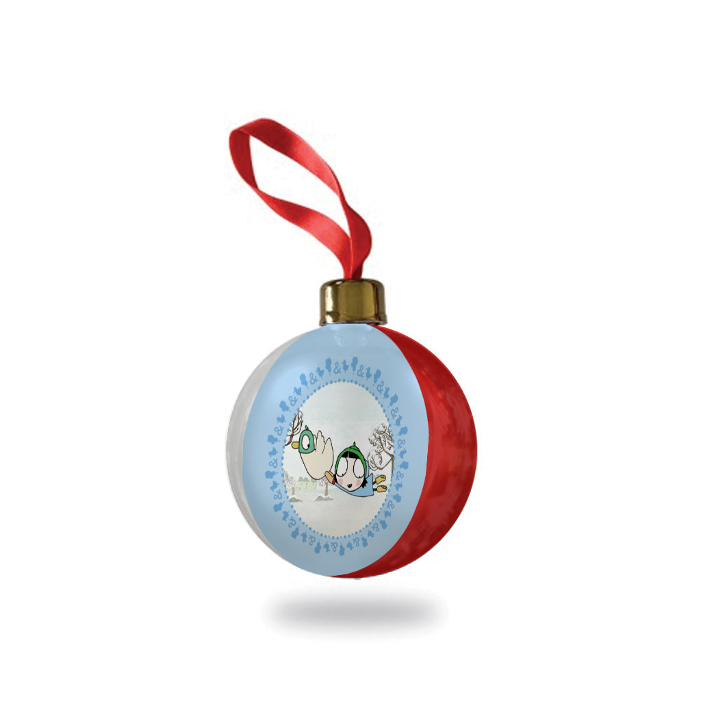 Sarah & Duck Flying Bauble