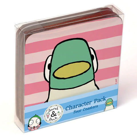 Sarah & Duck Coaster Set