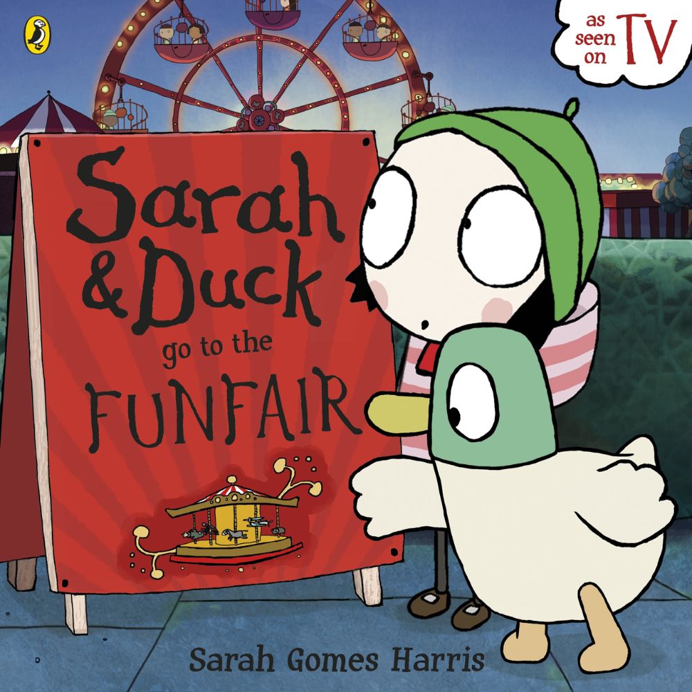 Sarah and Duck go to the Funfair